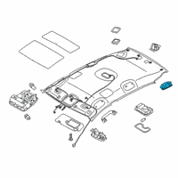 OEM Kia Sportage Lamp Assembly-Rear PERSO Diagram - 92880D9000ED