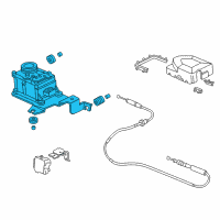 OEM 2003 Honda Civic Actuator Assy. Diagram - 36511-PNF-A01