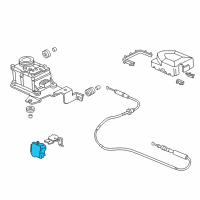 OEM 2002 Honda Civic Controller, Automatic Cruise Diagram - 36700-S5T-A01