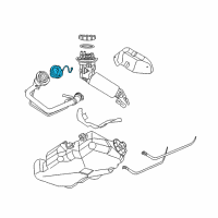 OEM 2004 Dodge Neon Tube-Fuel Filler Diagram - 5278998AA