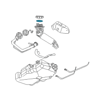 OEM Dodge Neon Seal-Fuel Pump And Level Unit Diagram - 4546692