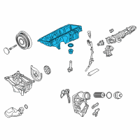 OEM 2015 BMW X5 Oil Pan Diagram - 11139515773