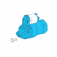 OEM 2010 Kia Soul REMAN Starter Diagram - 3610023070RU