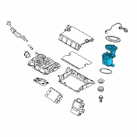 OEM 2020 BMW 530e SUPPLY MODULE Diagram - 16-11-9-468-600