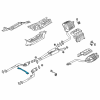 OEM Hyundai Genesis Bracket Assembly-Muffler Support Diagram - 28670-B1200