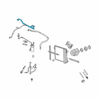 OEM 2007 Ford Explorer Sport Trac Hose & Tube Assembly Diagram - 8L2Z-19835-C