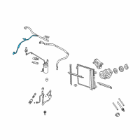 OEM 2009 Ford Explorer Hose & Tube Assembly Diagram - 7L2Z-19835-HA