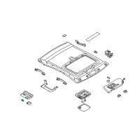 OEM 1999 Nissan Frontier Bulb Diagram - 26232-F1100