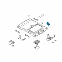 OEM Nissan Quest Switch-SUNROOF Diagram - 25450-5Y710