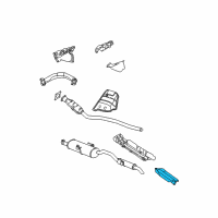 OEM 2005 Dodge Caravan Shield-Heat Diagram - 4809383AB