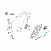 OEM 2008 Ford Fusion Cable Diagram - 6E5Z-54221A00-D