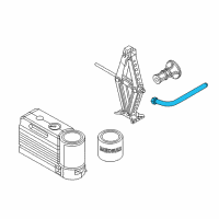 OEM Jeep Renegade Wrench-Wheel Lug Nut Diagram - 68311997AA