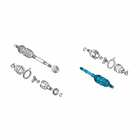 OEM Scion Outer Joint Assembly Diagram - 43470-59456