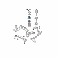 OEM 2006 Mercury Mariner Insulator Diagram - YL8Z-18198-AA