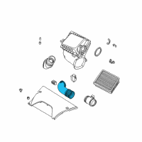 OEM 2005 BMW X5 Rubber Boot Diagram - 13-71-7-544-491