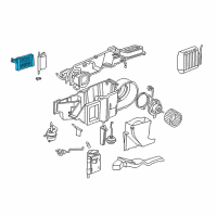 OEM Dodge Durango Core-Heater Diagram - 4644228AB