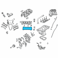 OEM 2014 Jeep Wrangler Gasket-Cylinder Head Cover Diagram - 5184596AE