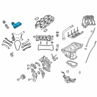 OEM 2013 Jeep Wrangler Adapter-Engine Oil Filter Diagram - 5184294AE