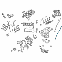 OEM 2013 Chrysler Town & Country Indicator-Engine Oil Level Diagram - 5184013AJ