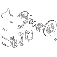 OEM 2022 Ford Mustang Mach-E Splash Shield Bolt Diagram - -W719894-S442