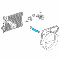 OEM Dodge Ram 3500 Hose-Radiator Diagram - 52028871AC