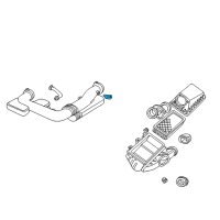 OEM 1999 Mercury Tracer Sensor Diagram - F57Z-12A697-A