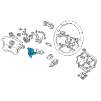 OEM 2004 Acura RL Switch Assembly, Radio & Navigation (Medium Taupe) Diagram - 35880-SZ3-A21ZC