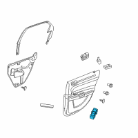 OEM 2006 Chrysler 300 Switch-Power Window Diagram - 4602345AG