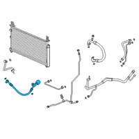 OEM 2020 Honda Clarity Hose Complete, Discharge Diagram - 80317-TRW-A01