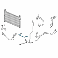 OEM Honda Clarity Pipe Complete A Diagram - 80341-TRW-A01