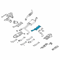 OEM Nissan Pathfinder Insulator Assy-Center Tube, Lower Diagram - 20530-5W000