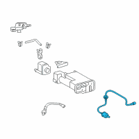 OEM 2020 Lexus RC350 Sensor, Oxygen Diagram - 89465-30B40