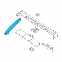 OEM 2001 BMW Z8 Covering Apron Left Diagram - 51-43-8-234-349