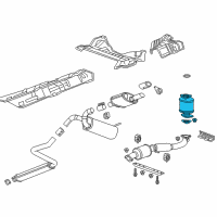 OEM 2015 Buick Verano Catalytic Converter Diagram - 19419603