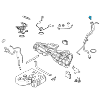 OEM 2015 BMW 535d xDrive Filler Cap Diagram - 16-11-7-222-392