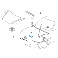 OEM 2004 Toyota Echo Alarm Switch Diagram - 84231-12040