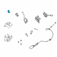 OEM 2006 Mercury Grand Marquis Ignition Immobilizer Module Diagram - 2S6Z-15607-BA