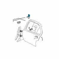 OEM 1996 Chevrolet Monte Carlo Latch Diagram - 16636578