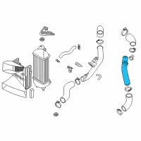 OEM 2014 Hyundai Sonata Pipe-INTERCOOLER Outlet Diagram - 28287-2G200
