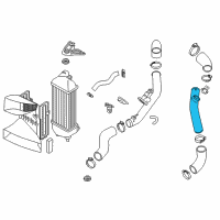 OEM 2012 Hyundai Sonata Pipe-INTERCOOLER Outlet Diagram - 28287-2G200