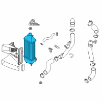 OEM 2014 Kia Optima INTERCOOLER Diagram - 282712G100