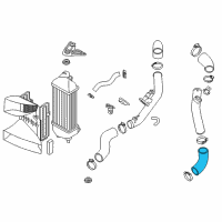 OEM 2014 Hyundai Sonata Hose-INTERCOOLER Outlet (A) Diagram - 28286-2G200