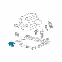 OEM 2004 Chevrolet Malibu Mount Asm-Engine Diagram - 22685176