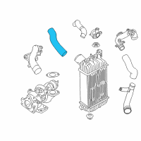 OEM Nissan Hose-Air, Inlet Diagram - 14463-BV80A