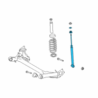 OEM 2009 Scion xB Shock Diagram - 48530-80420