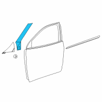 OEM 2018 Ram ProMaster City Tape-Front Door Diagram - 5YF71MX5AA