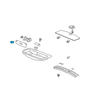 OEM 2013 Acura MDX Lock, Plunger (Premium Black) Diagram - 84695-STX-A01ZB