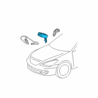 OEM 2006 Toyota Solara Control Module Diagram - 89780-AA010