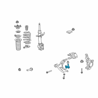 OEM 2011 Honda CR-V Joint, Right Front Ball (Lower) Diagram - 51220-SWA-A01