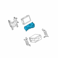 OEM Infiniti Switch Assy-Its & Audio Diagram - 28395-JK66B